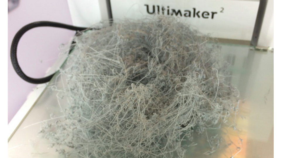 Zo ziet het eruit als je geen pritstift gebruikt | Ultimaker 2