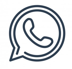 Line designed vector icons of like, handset, camera and bird