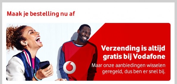 Maak je bestelling nu af (+ aansporing om snel te reageren, omdat aanbiedingen regelmatig wisselen)