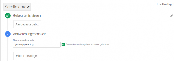 trigger scrolldiepte