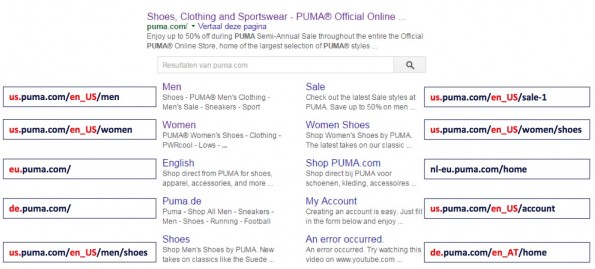 Voorbeeld Indexatieproblemen Puma