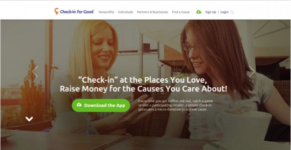 Check-in for good: forsquare met een chritatief tintje