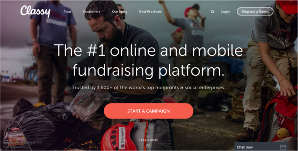 Classy: het #1 digitale fundraising platform