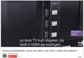 plasmadiscounter voorbeeld