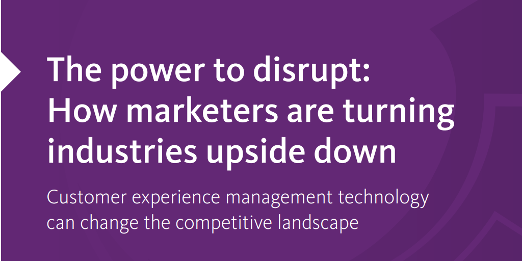 The power to disrupt