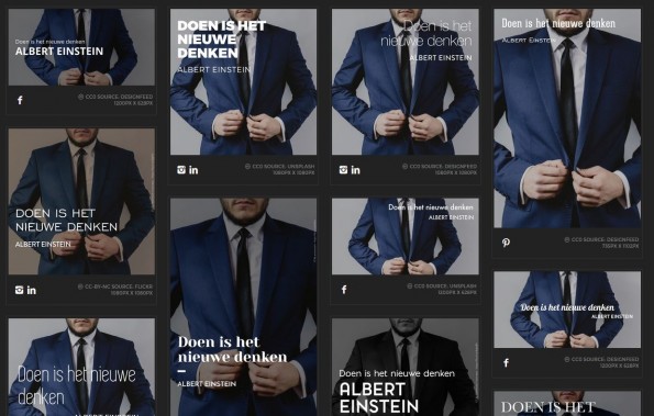 Preview van je net gemaakte design