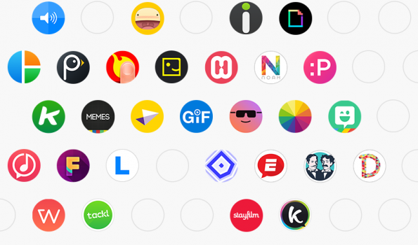 Reeds beschikbare apps binnen Facebook Messenger. Afbeelding: Messenger.com