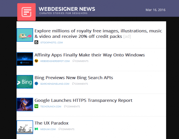 webdesignernews