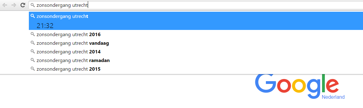 Nieuw! Meteen antwoord op je zoekopdracht in Google Chrome