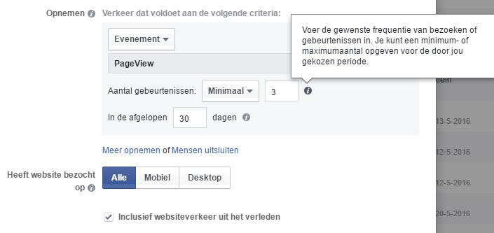 facebook website custom audiences