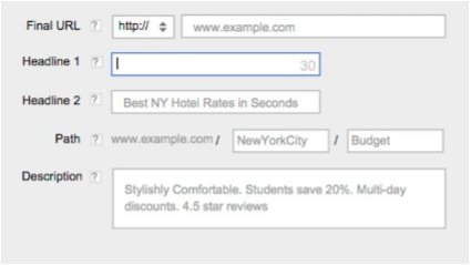 expanded Text Ads voorbeeld nieuwe situatie Frankwatching