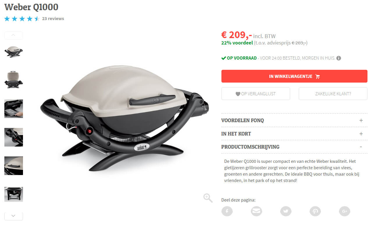 Fonq productbeschrijving kort
