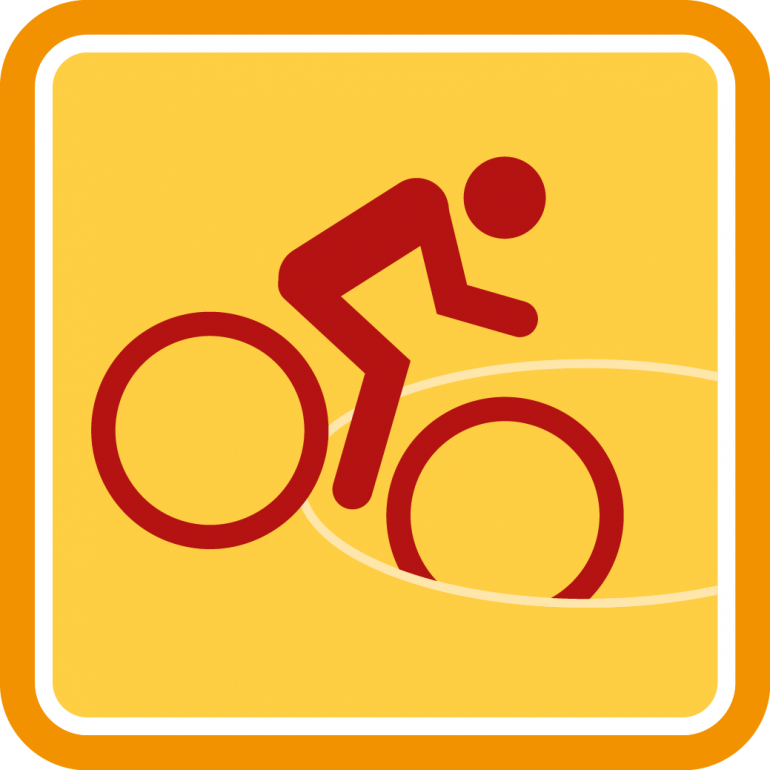 Icon het erin fietsen