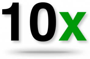 10x