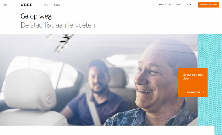 Homepage-Uber