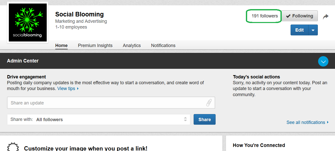LinkedIn volgers