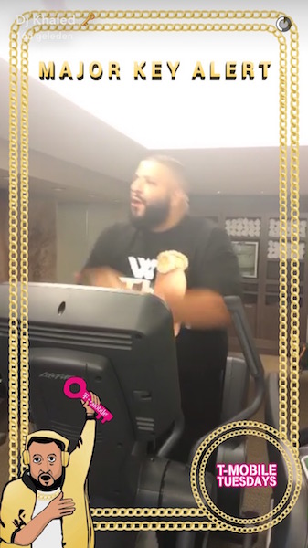 dj khaled tmobile snapchat