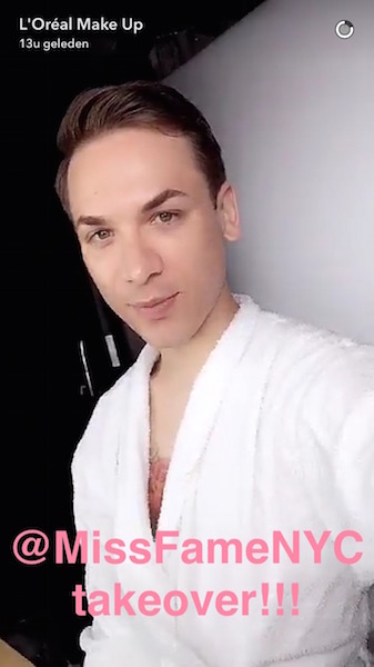 loreal snapchat takeover