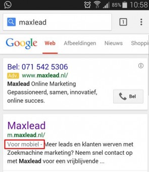 voor-mobiel-label
