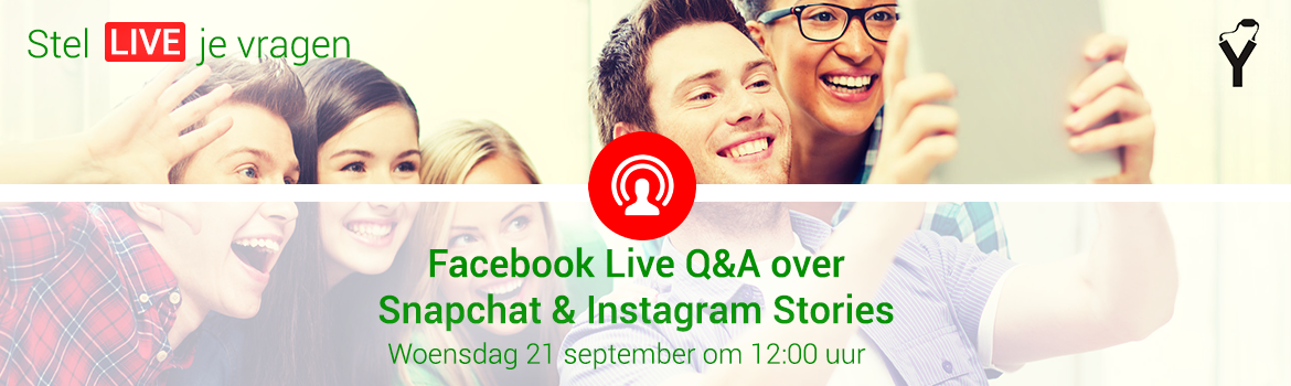 Vragen over Snapchat & Instagram Stories beantwoord in onze live Q&A