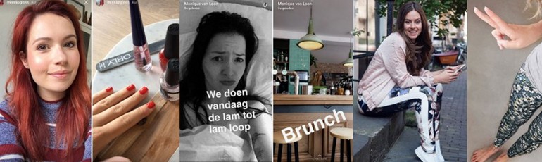Instagram en snapchat