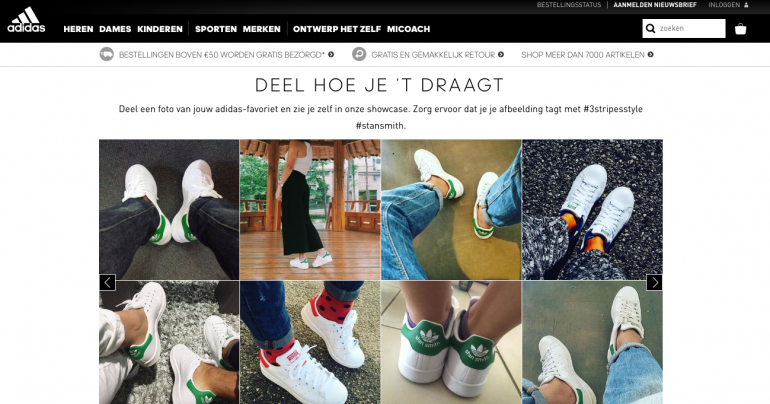 Deel hoe je het draagt