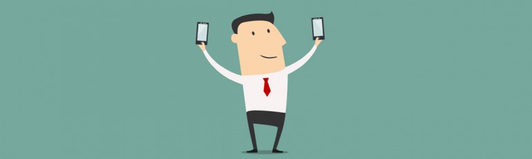 selfie-met-twee-telefoons