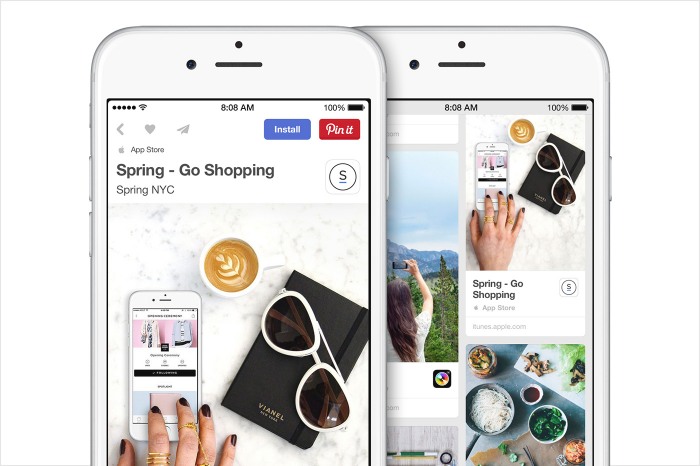 app pins