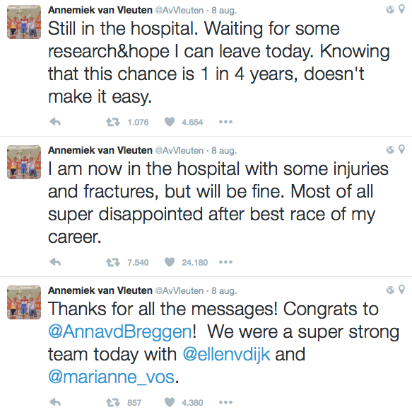 tweets Annemiek van Vleuten
