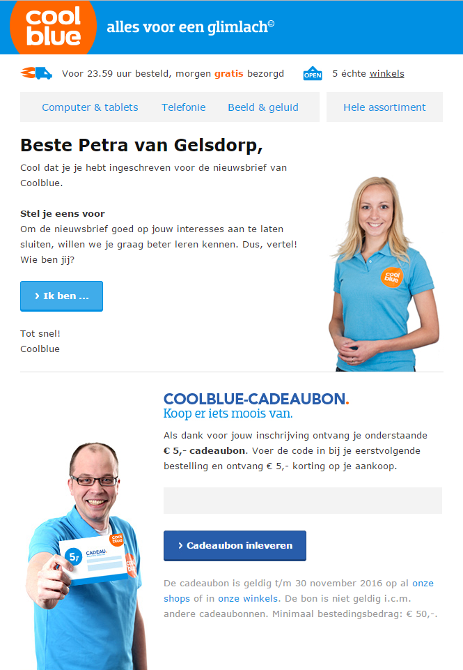 welkom cool blue