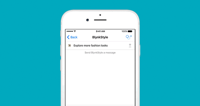 chatbot voorbeeld