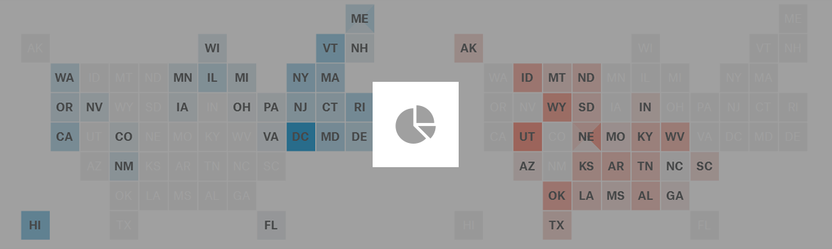 Clinton vs Trump: draai aan de knoppen van de stemmachine [infographic]