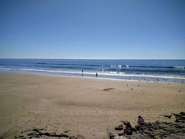 sundesk rustig strand
