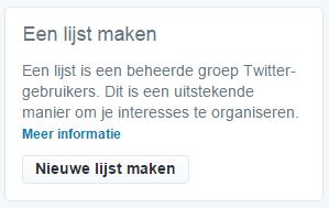 Een lijst maken