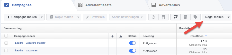 Facebook regel 2