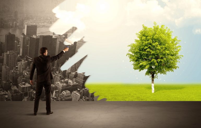 zakenman-met-verfroller-greenwashing
