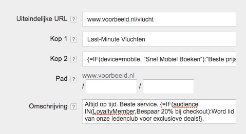 adwords if functies screenshot2