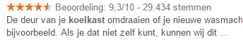 Sterren in Google