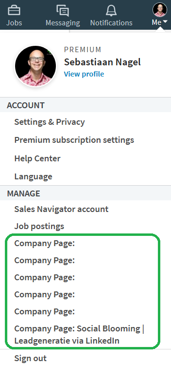 LinkedIn Company Pages