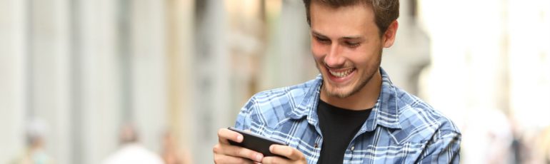 jongen video smartphone