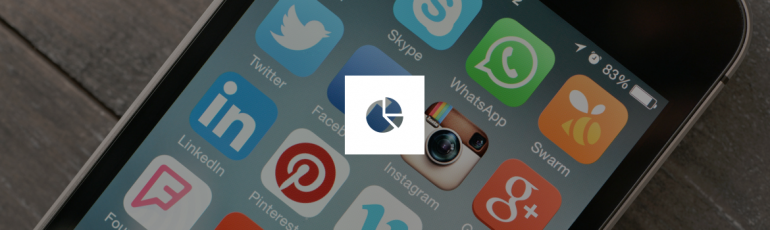 social media smartphone infographic