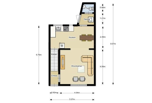 woning verkopen plattegrond