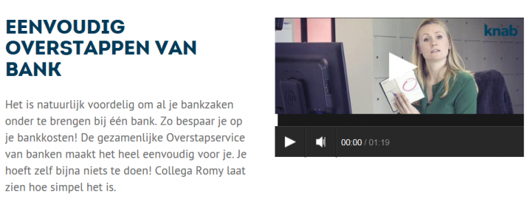 Wilte afm overstappen bank
