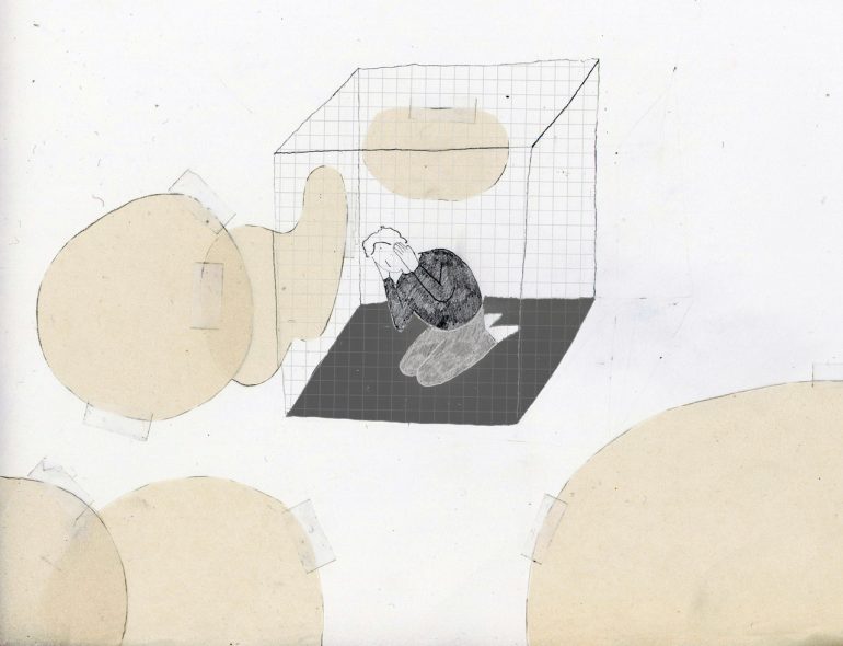 tekening sterre steins bisschop