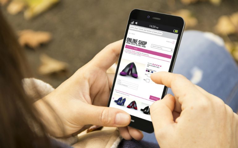 online shoppen mobiel