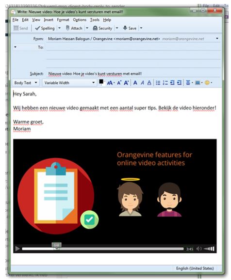 video in email voor videomarketing