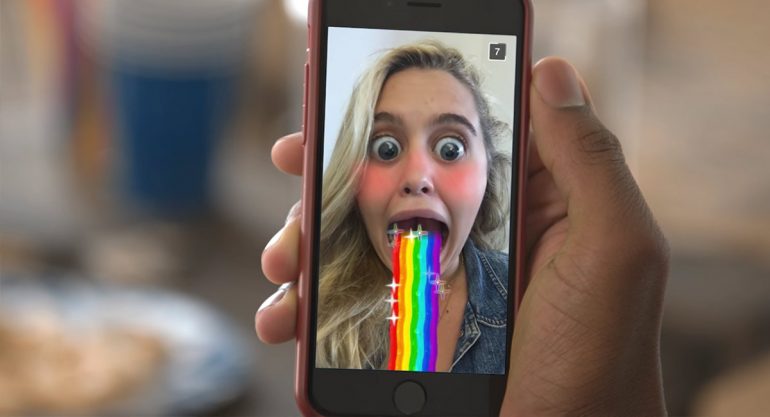 Foto van Snapchat