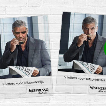 Eyewatching: welke blik van George Clooney werkt beter?