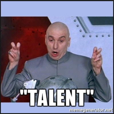 Talent is niet per se nodig om creatief te zijn.