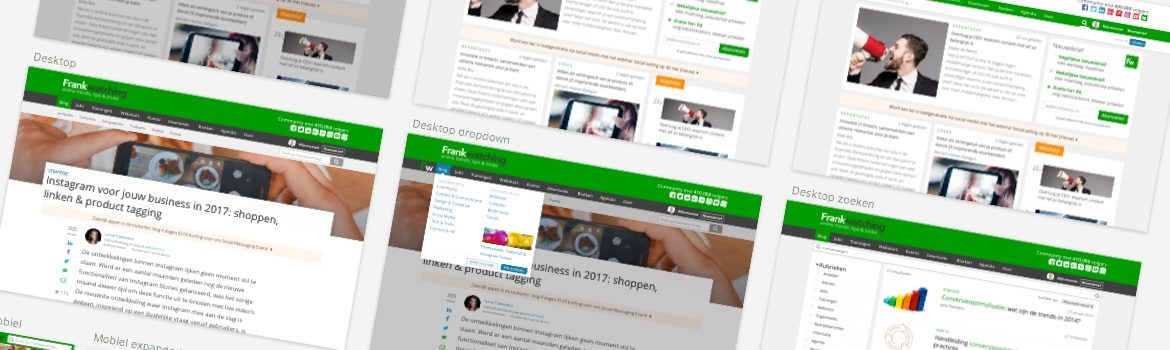 Navigatie: dit leer je van de Frankwatching-site [8 tips]